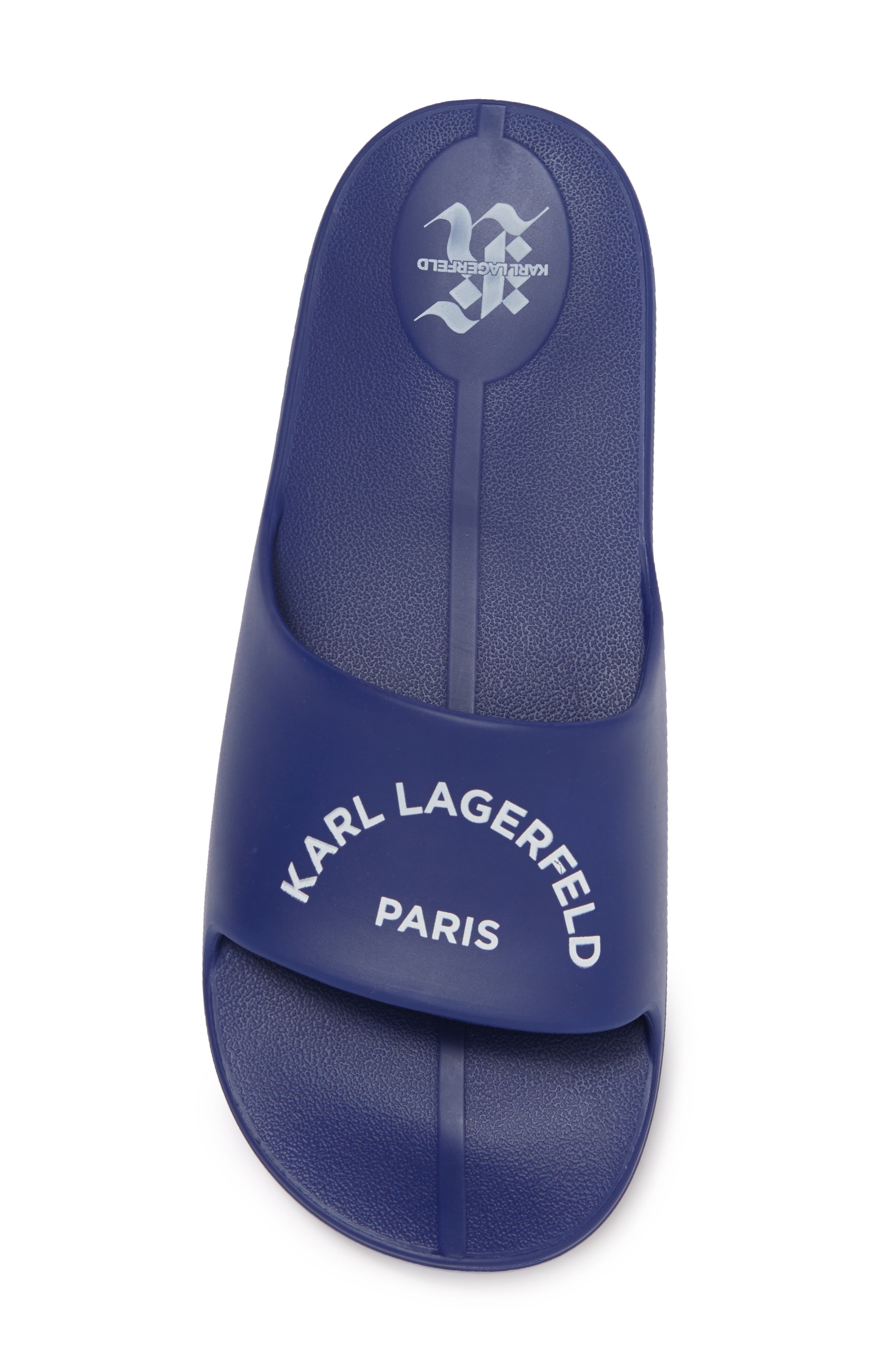 Xlight Pool Slide Sandal, Alternate, color, NAVY/WHITE