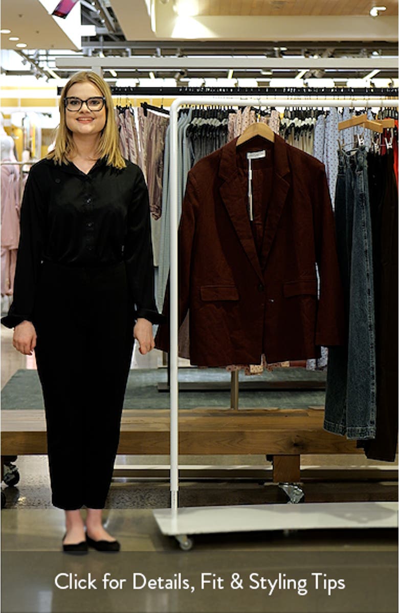 Rhodes Oversize Blazer, sales video thumbnail