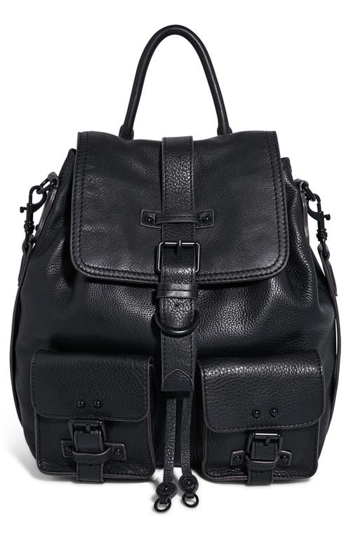 Aimee Kestenberg The Saddle Up Leather Backpack In Black