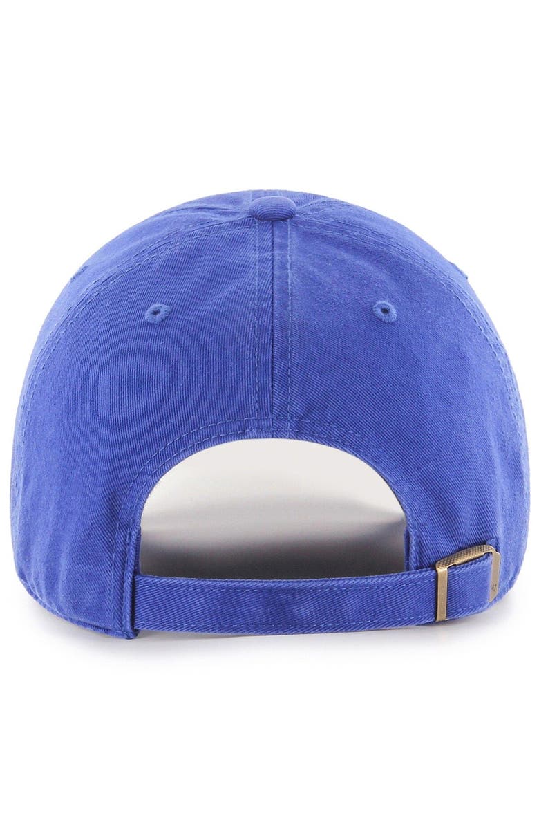 '47 Men's '47 Royal Los Angeles Dodgers 2022 NL West Division Champions Clean Up Adjustable Hat, Alternate, color, 