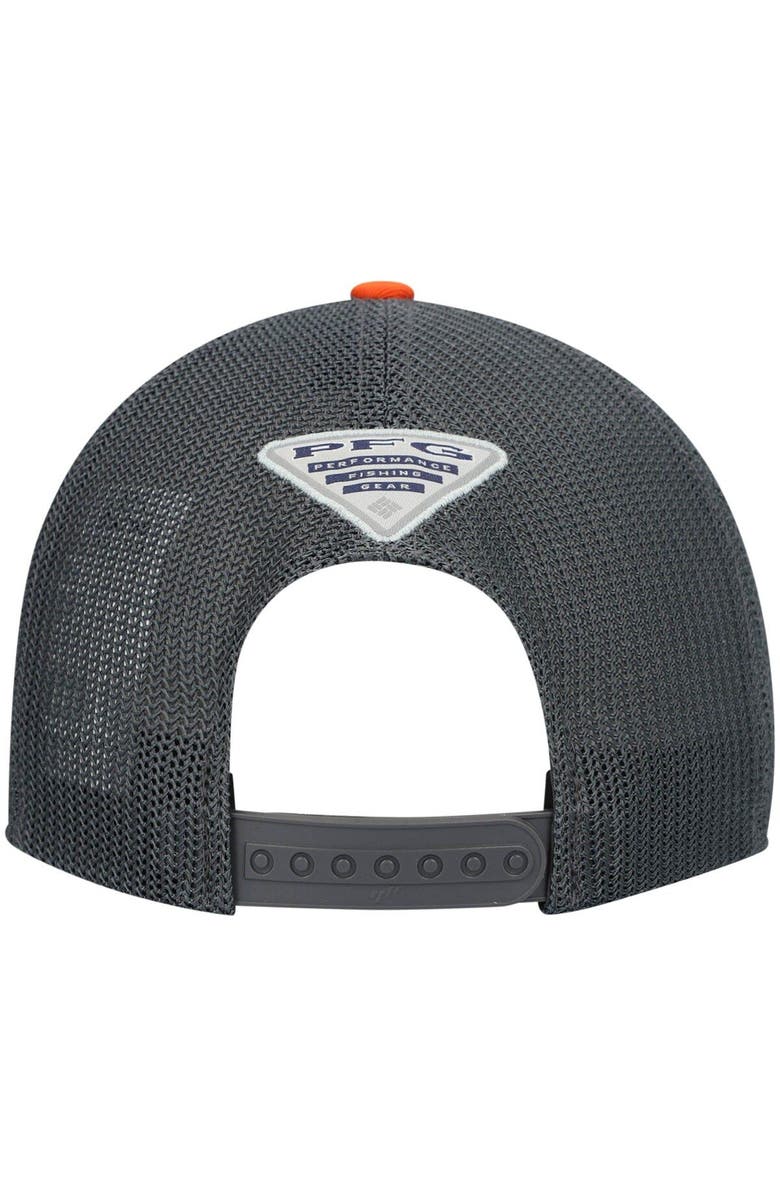 Columbia Men's Columbia Orange/Gray Clemson Tigers PFG Snapback Hat, Alternate, color, Orange