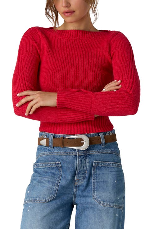 Mila Ribbed Pullover Sweater
