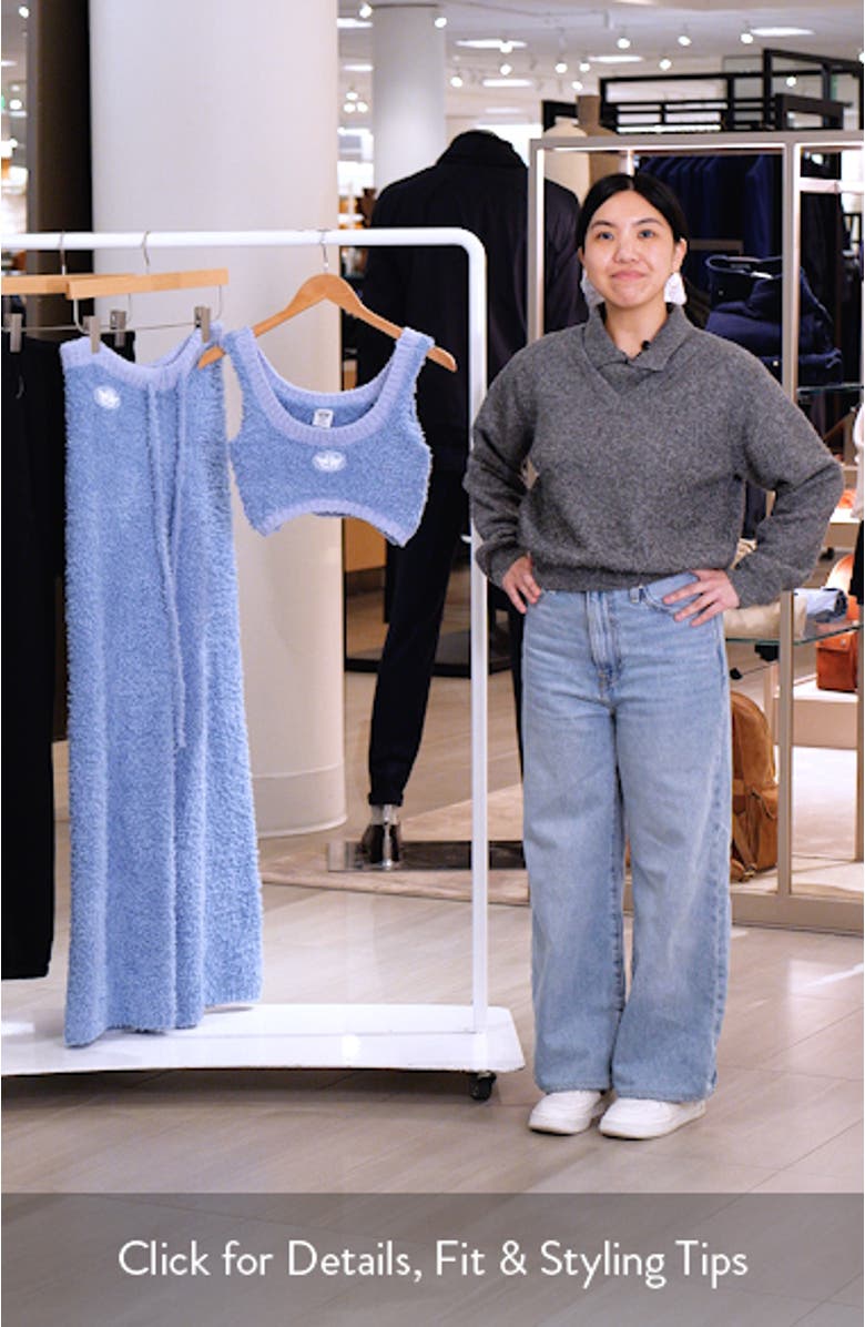 Bodhi Fuzzy Crop Top, sales video thumbnail