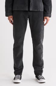 Hudson Jeans Blake Slim Fit Corduroy Straight Leg Pants