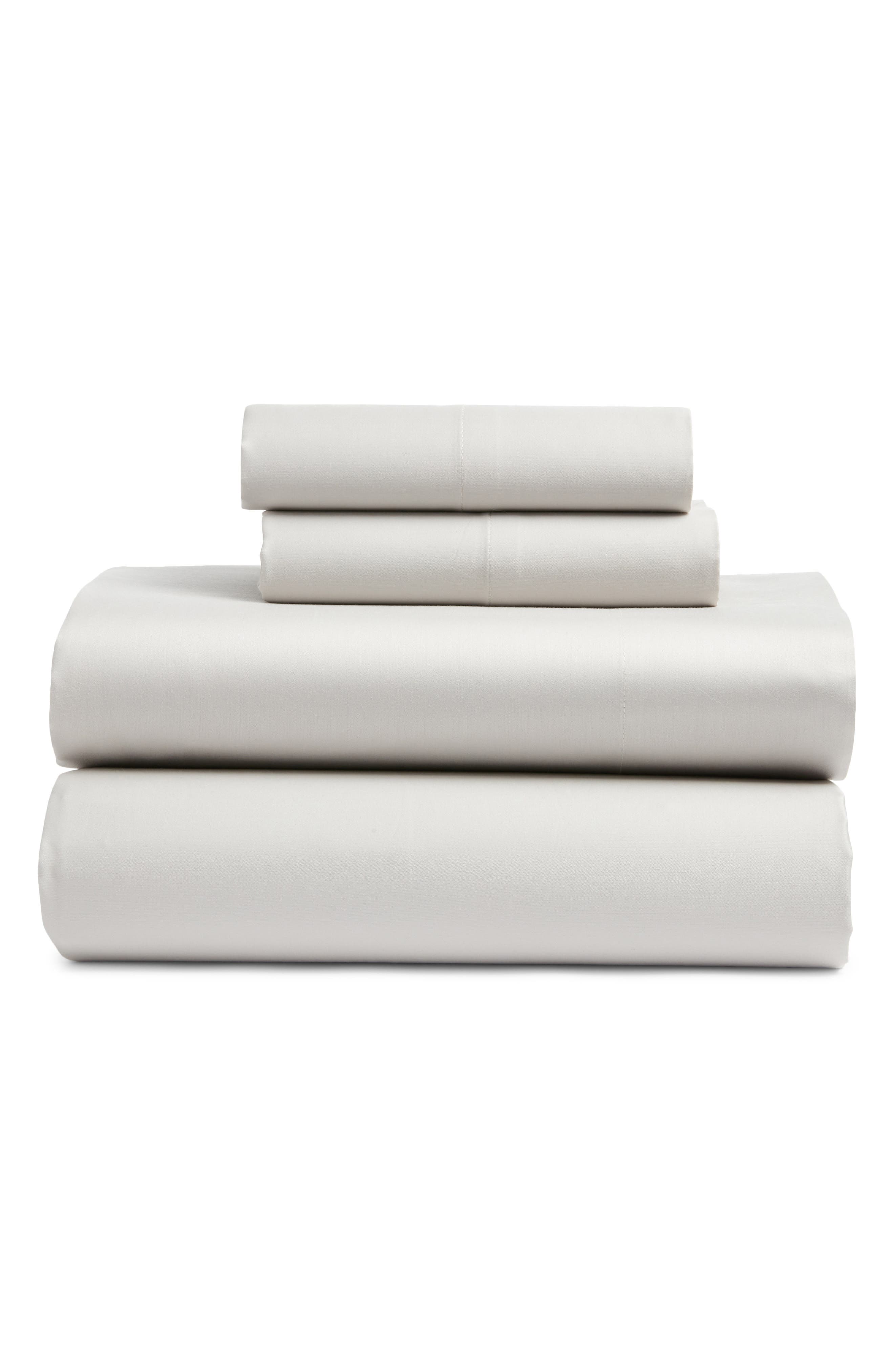 NORDSTROM RACK 460 Thread Count Cotton Sateen Sheet Set