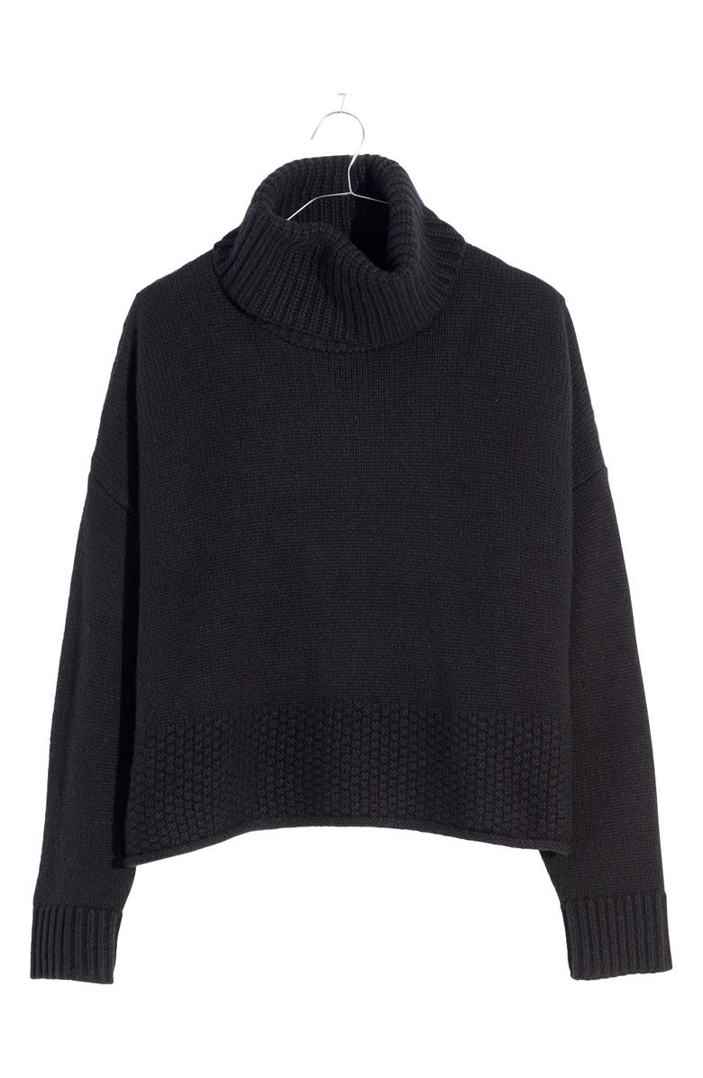 Madewell Sadler Turtleneck Sweater, Alternate, color,