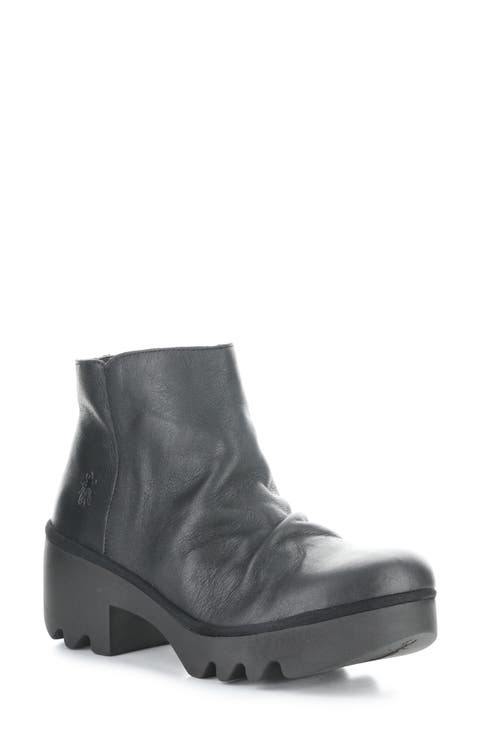Tulp Lug Sole Platform Bootie (Women)