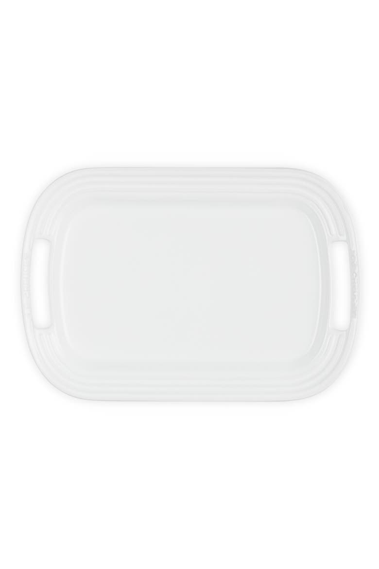 Serving Platter, Alternate, color, WHITE