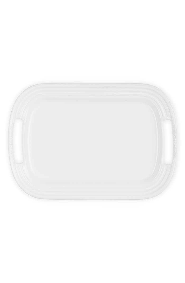 Le Creuset Serving Platter, Alternate, color, White