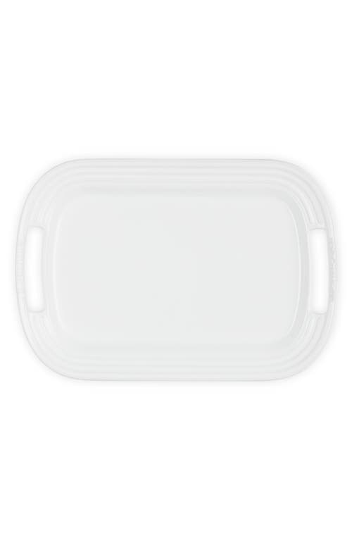 Le Creuset Serving Platter In White