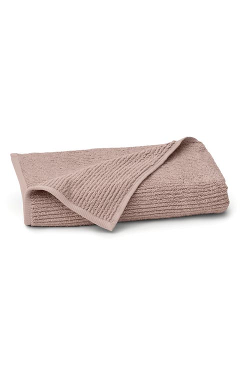 Ribbed Organic Cotton Bath Towel