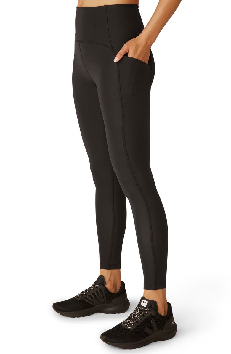 Beyond Yoga Powerbeyond Strive High Waist Pocket Leggings, Alternate, color, 