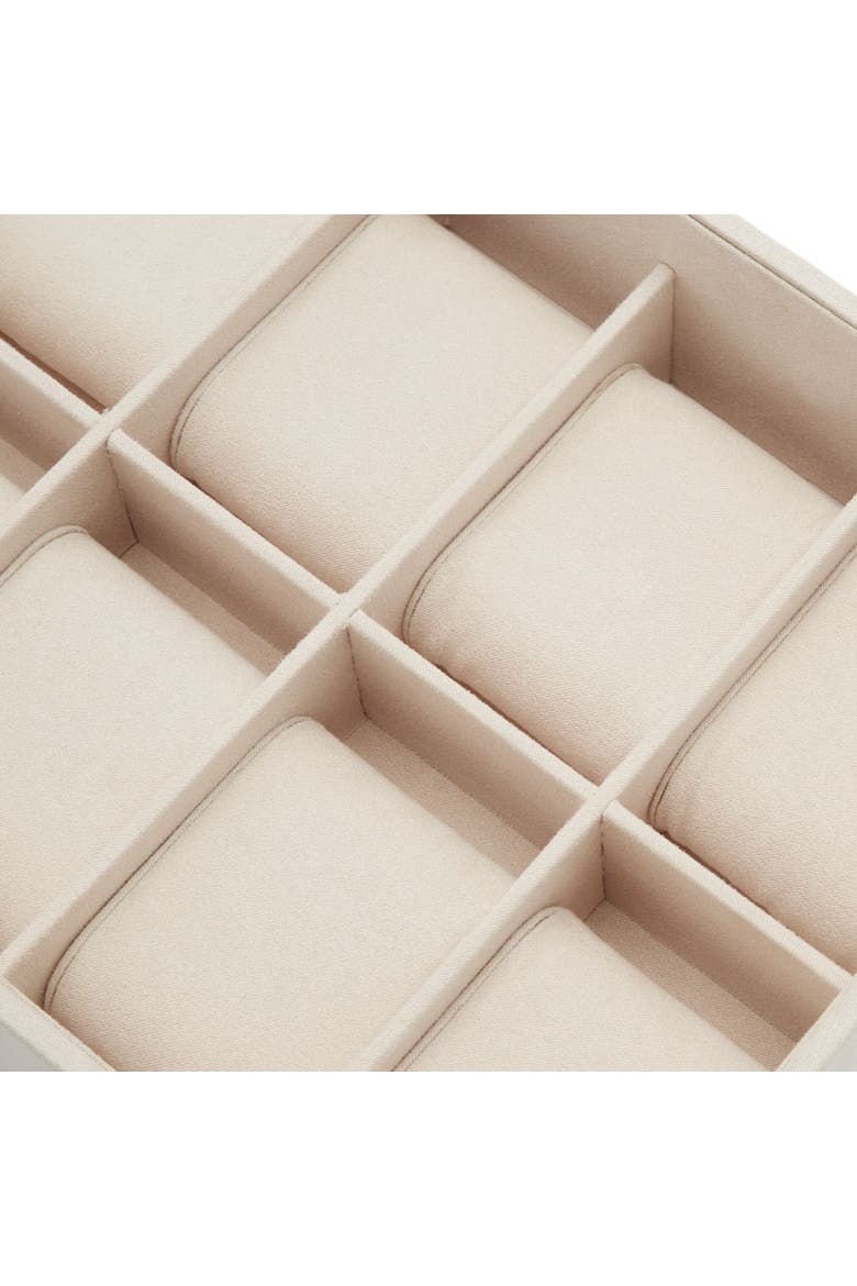 Vault 12 Piece Watch Tray Insert, Alternate, color, Beige