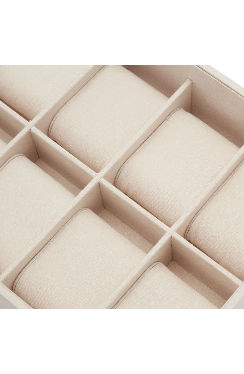 WOLF Vault 12 Piece Watch Tray Insert, Alternate, color, Beige