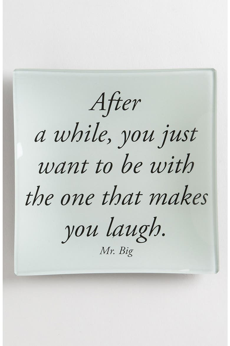 'After a While' Trinket Tray, Main, color, NO COLOR