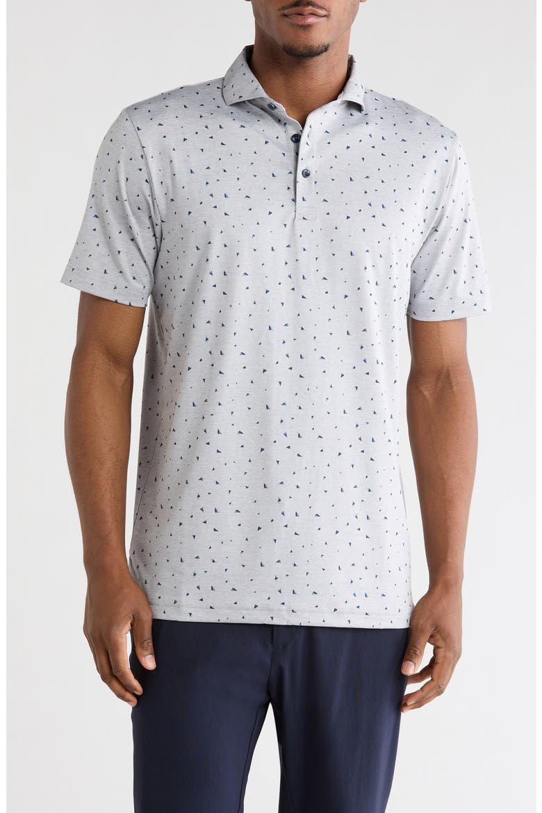 Coffee House Polo, Main, color, HEATHER MEDIUM GREY