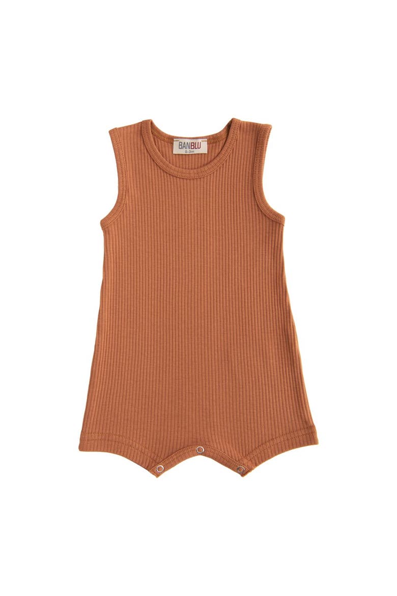 Sleeveless Modal Shortie, Main, color, Orange