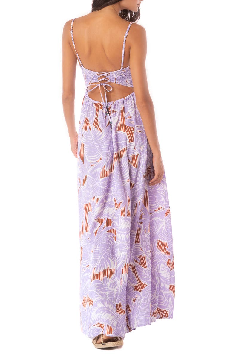 Maaji Wisteria Bloom Ela Cover-Up Dress, Alternate, color, 