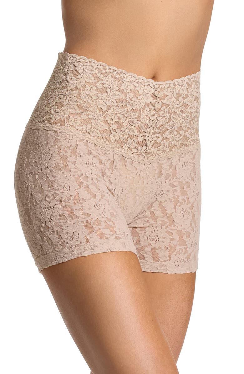 Hanky Panky Retro Lace Boxer Briefs, Alternate, color, Chai