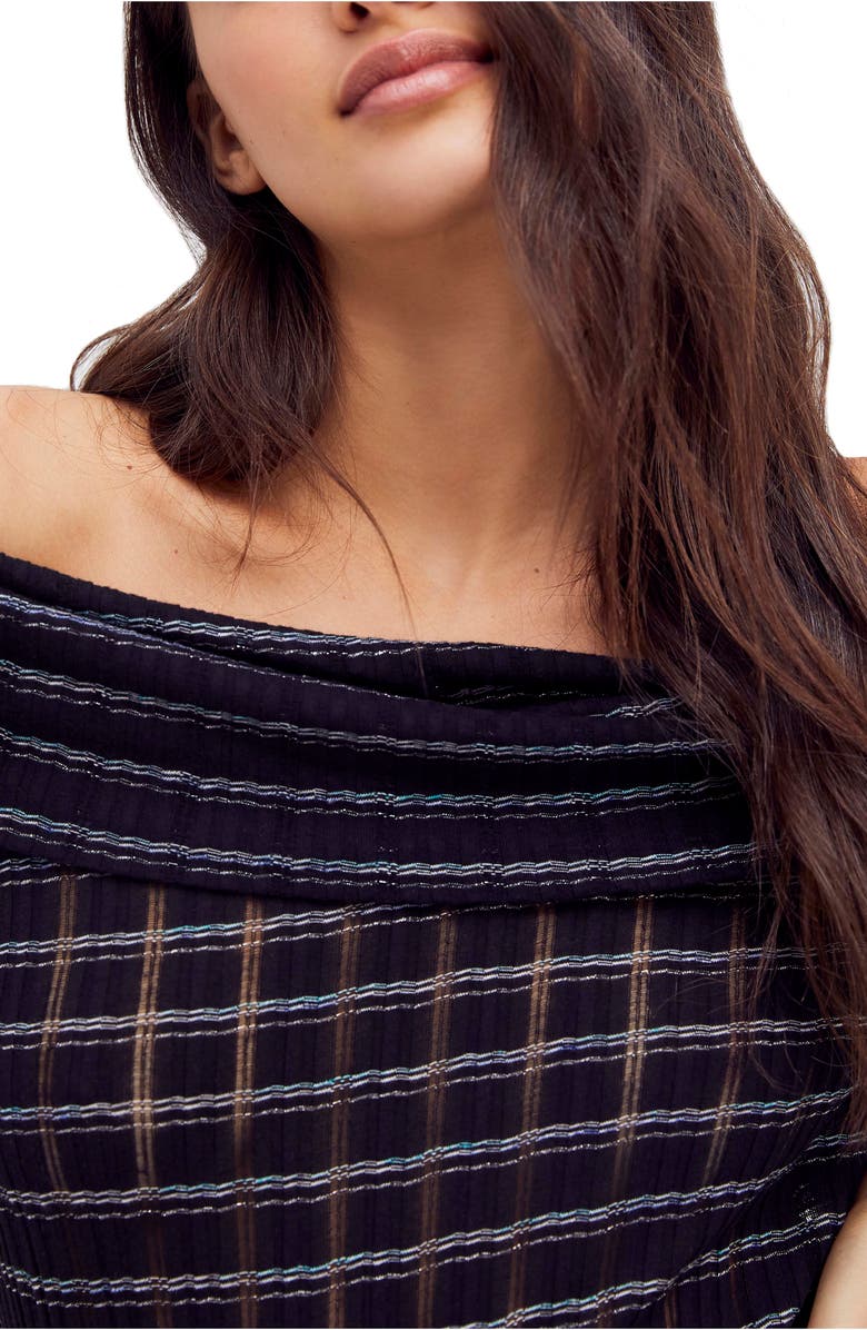 Free People Snowbunny Girlfriend Off the Shoulder Top, Alternate, color, 