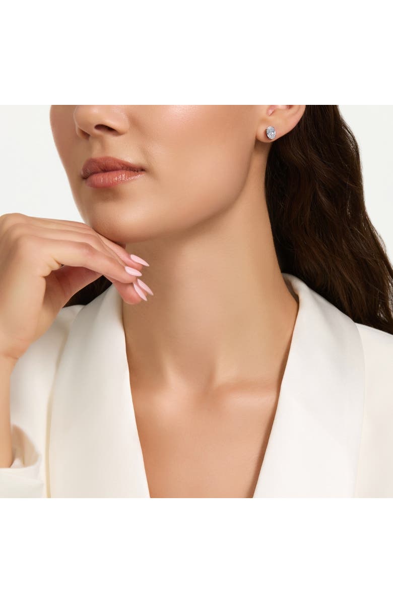 Bliss Diamond 2 Ct Lab Grown Oval Shape Diamond Studs 14k Gold Earrings, Alternate, color, 14K Yellow Gold