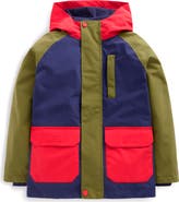 Mini Boden Kids' Waterproof Colourblock Fisherman's Jacket