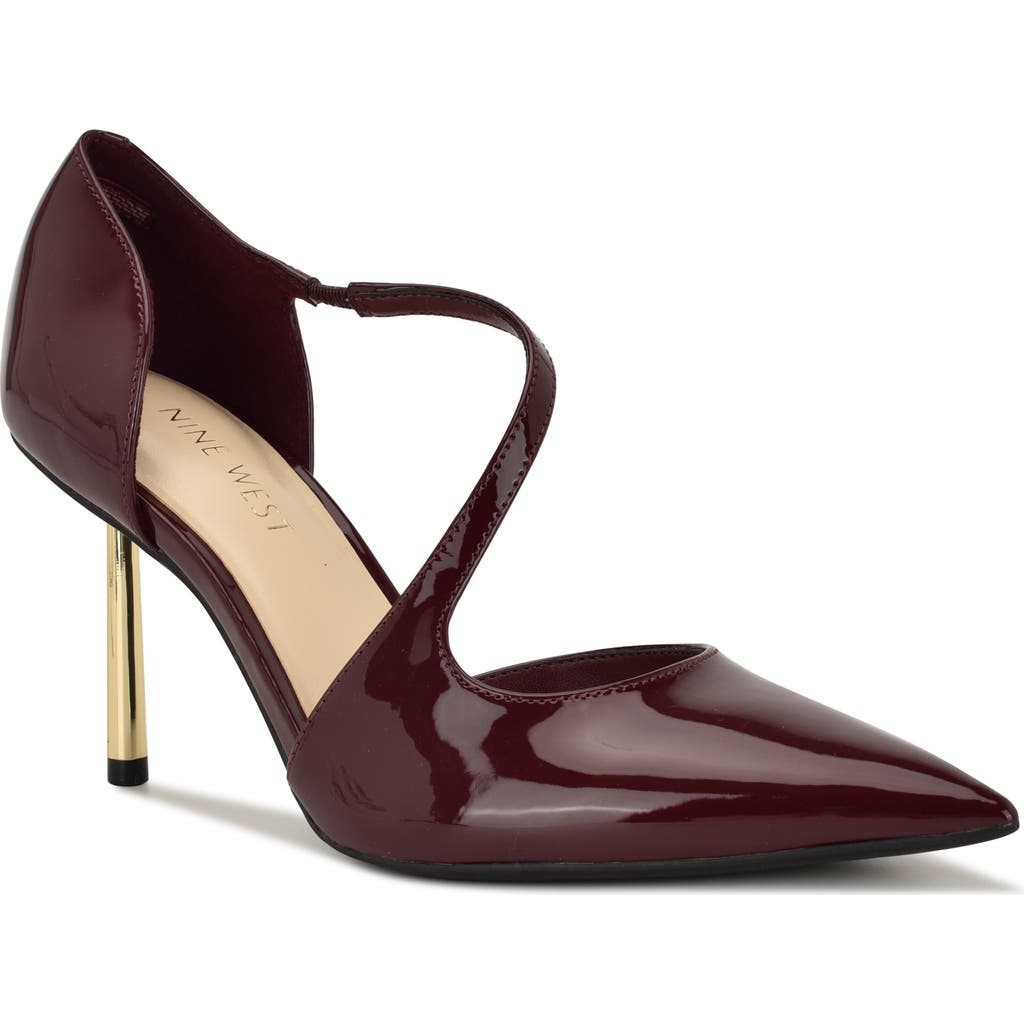 Nine West Dolen Pointed Toe Pump In White