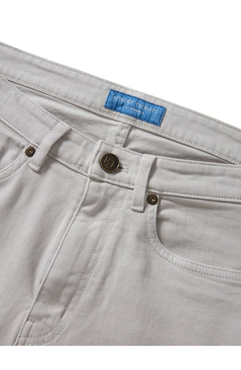 Robert Talbott Hudson Comfort Stretch 5 Pocket Pant, Alternate, color, Slate Gray