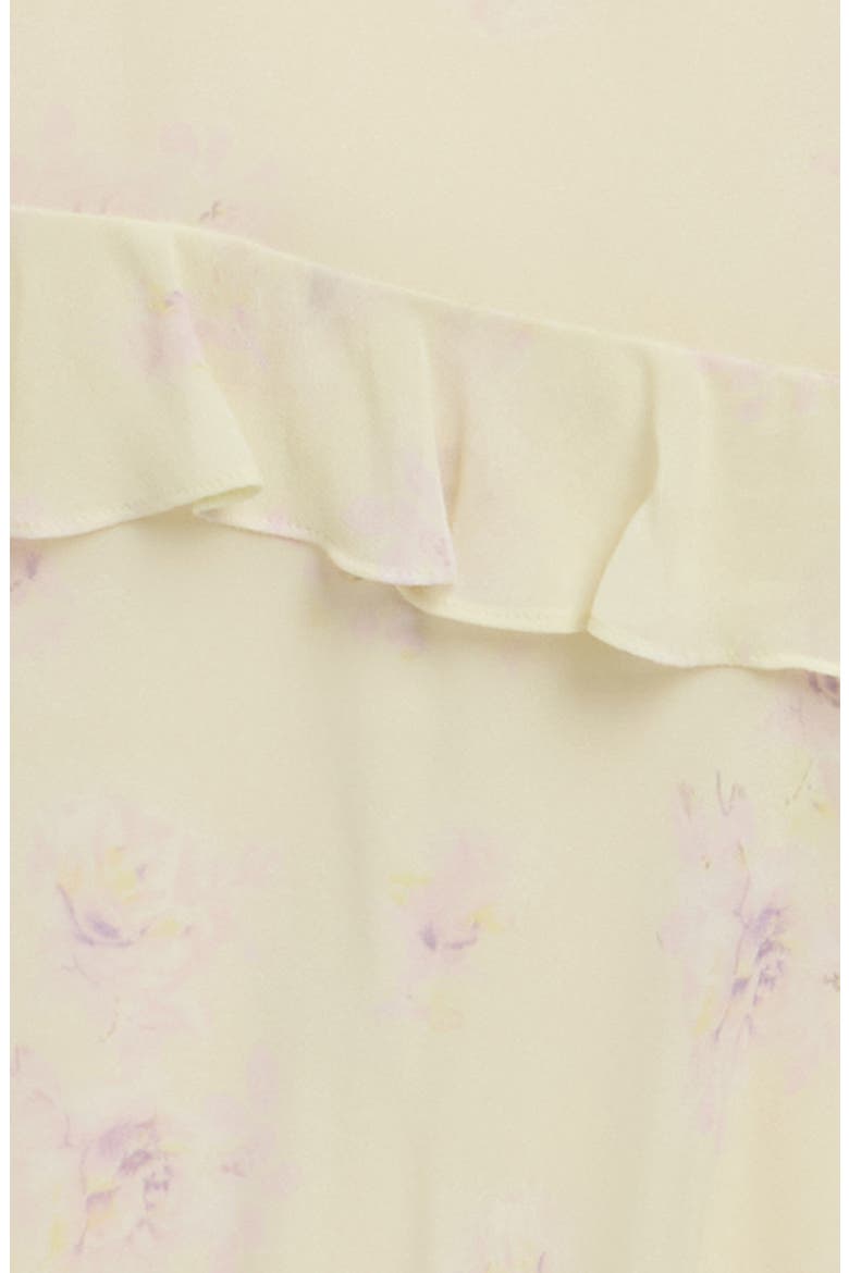 Kids' Mini Lomina Floral Ruffle Trim Dress, Alternate, color, SWEET JASMINE