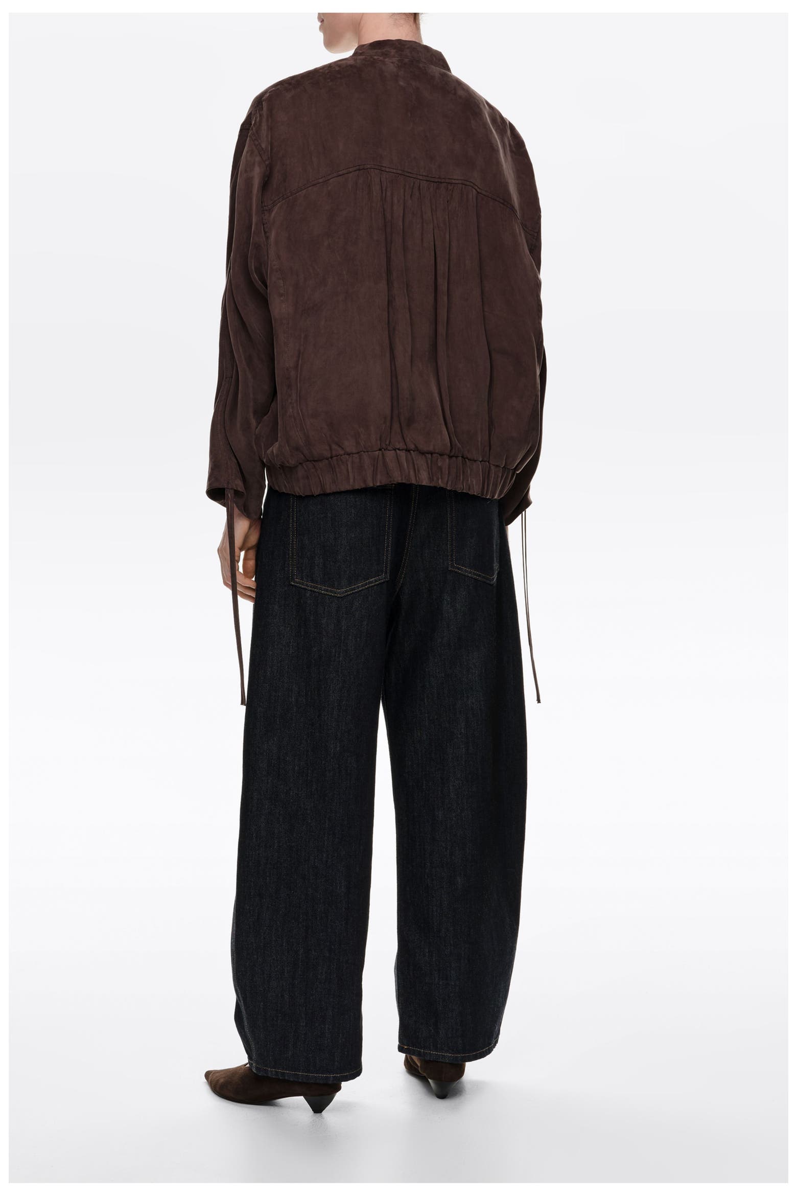 Fluids List BIMBA Y LOLA Fluid Cropped Bomber Jacket (Women) | Nordstrom