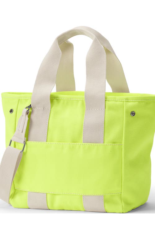 Lands' End Canvas Multiway Pocket Tote In Limoncello Yellow