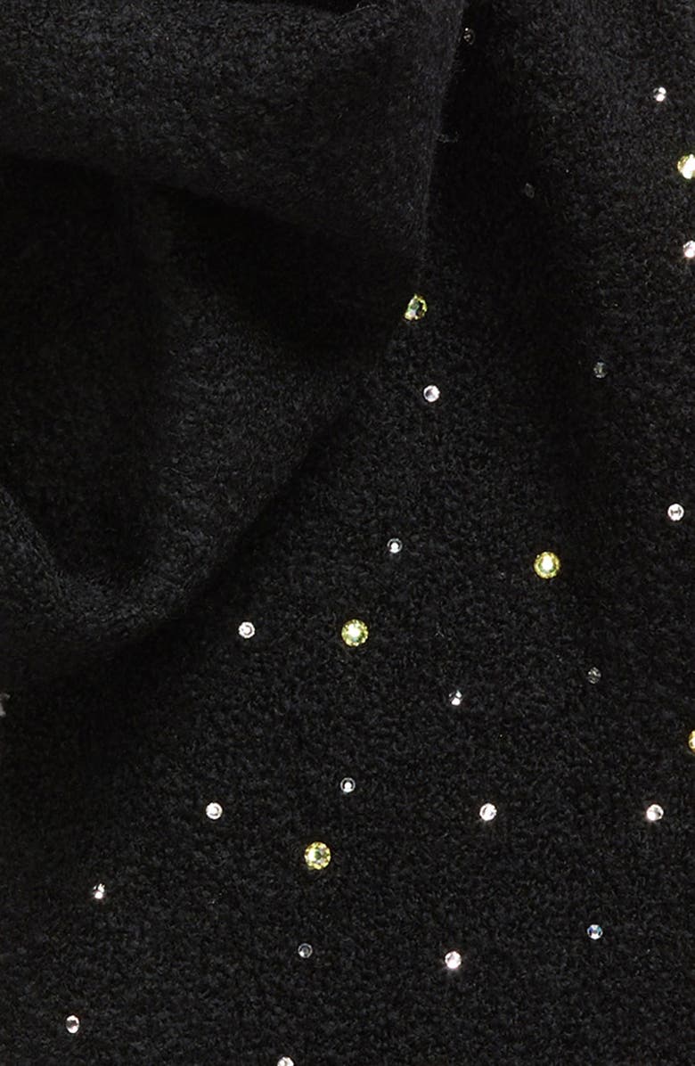 JANE CARR Krug Swarovski Crystal Cashmere Blend Scarf, Alternate, color,
