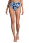  Deep Sea Navy Painted Floral