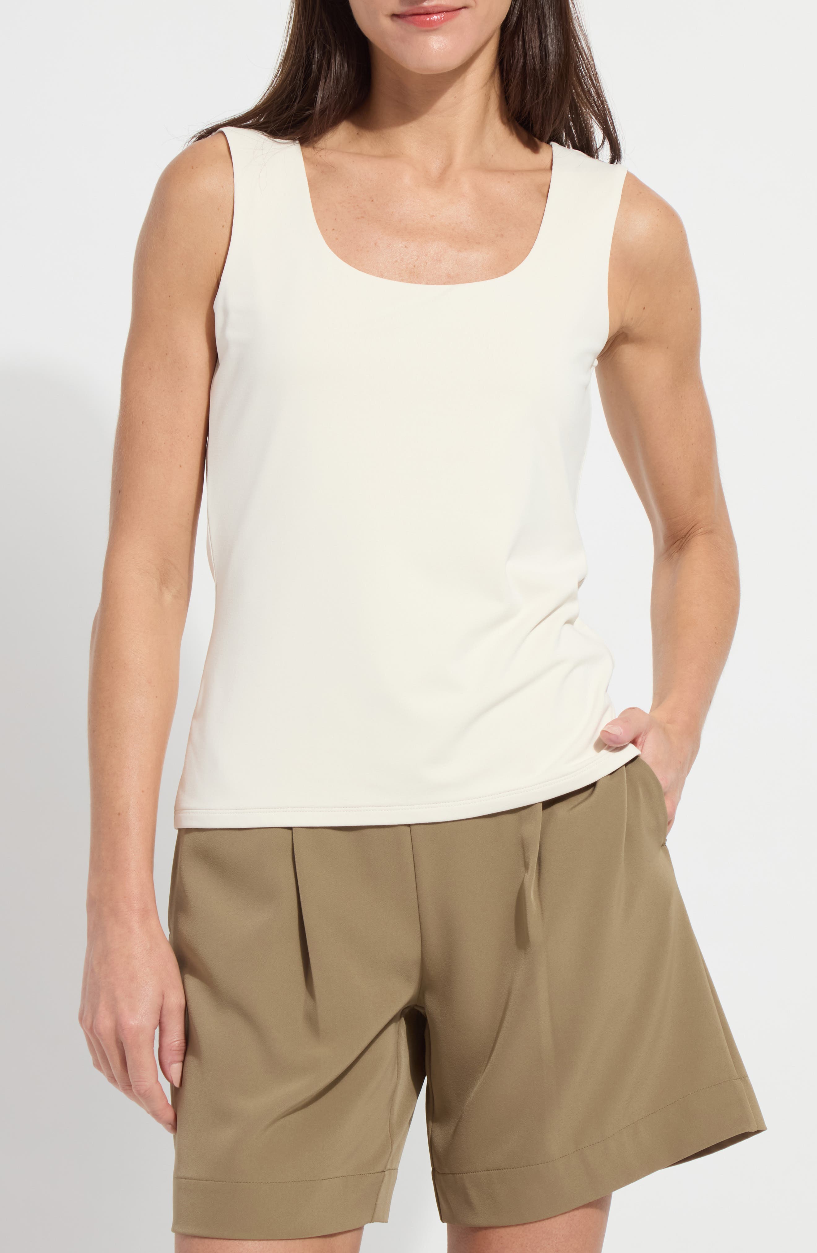 'Lyssentials Evie Scoop Neck Tank - image 5