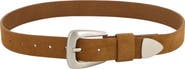 AllSaints Metal Tip Suede Belt