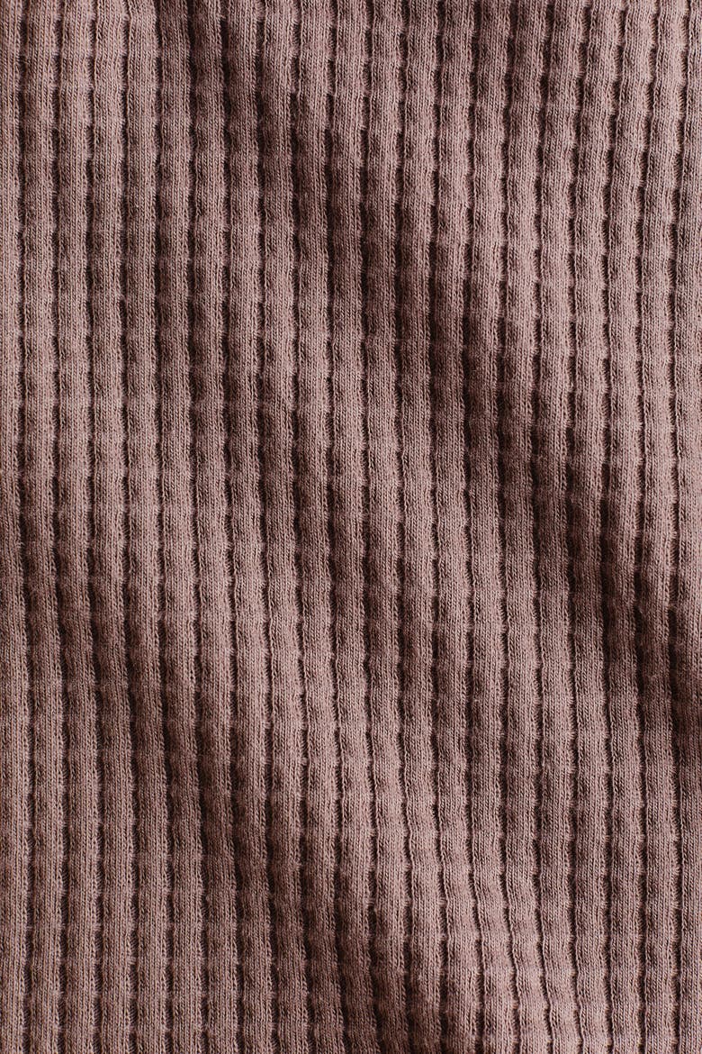 2-piece Waffled Cotton Set, Alternate, color, Brown