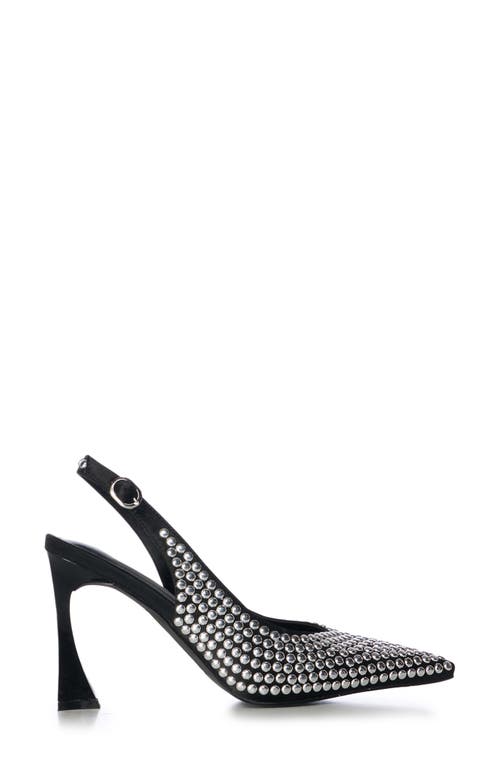Azalea Wang Almida Slingback Pointed Toe Pump In Black