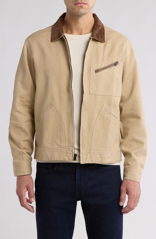 Rails Ketter Hemp & Organic Cotton Zip-Up Barn Jacket in Duck 