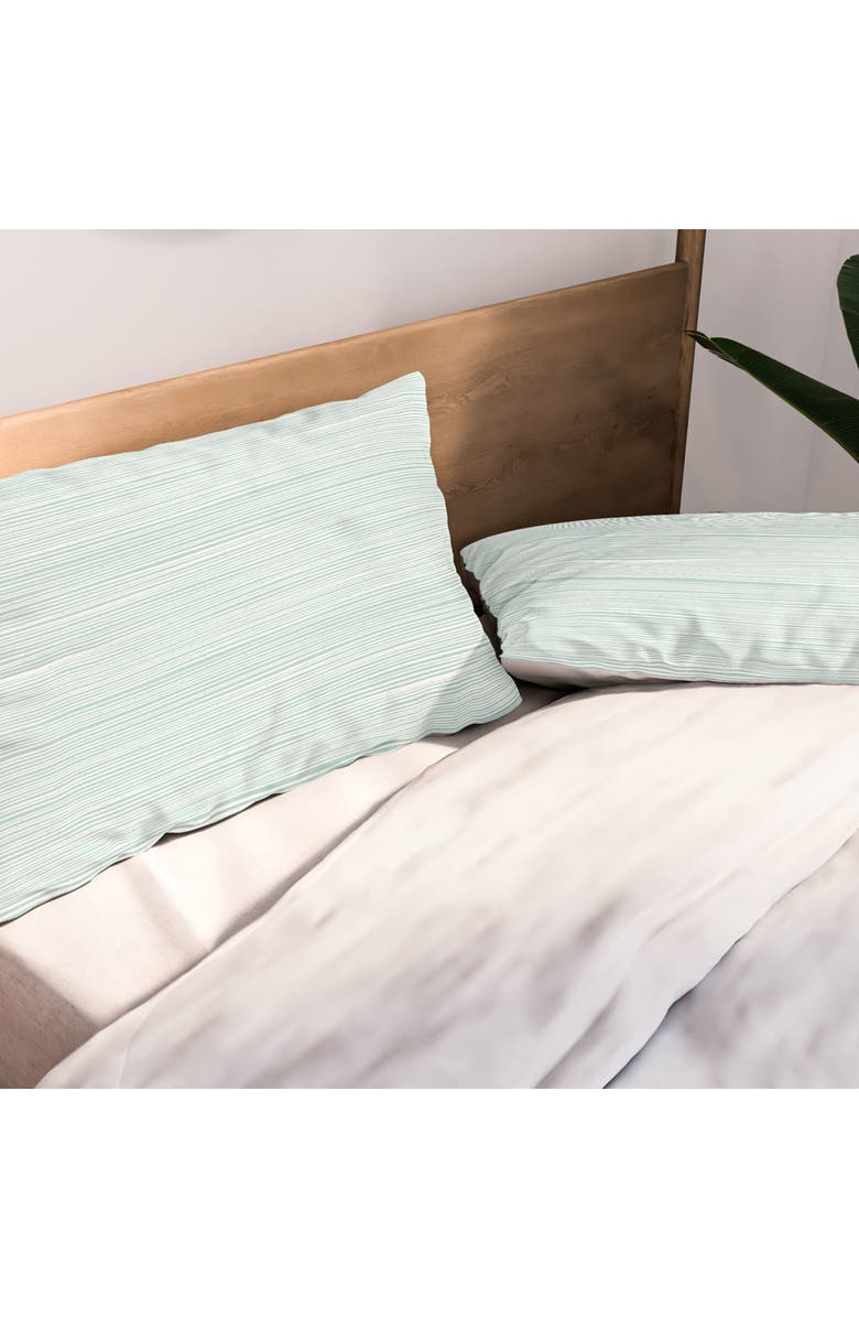 Deny Designs Coastal Studio Ocean Duvet Set - King, Alternate, color, Blue