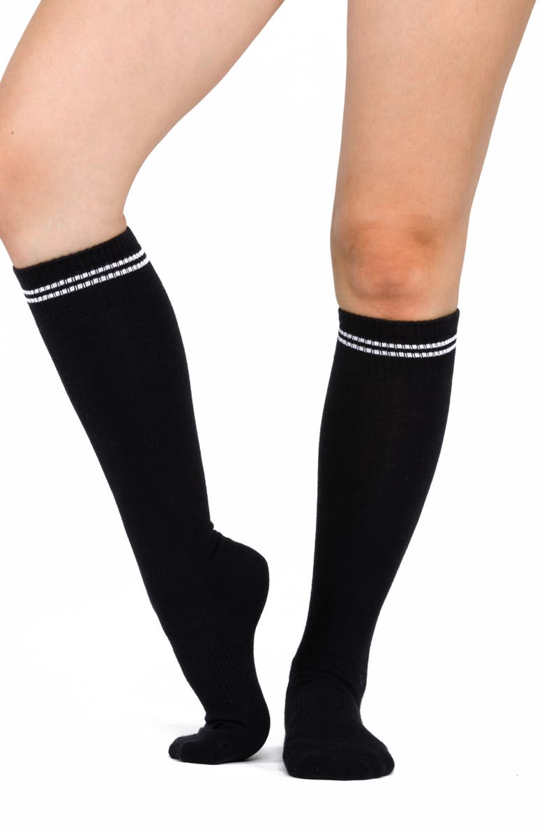 Arebesk Classic Knee High Grip Socks, Main, color, 