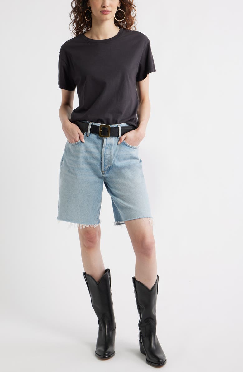 Treasure & Bond Favorite Cotton T-Shirt, Alternate, color, Black Jet