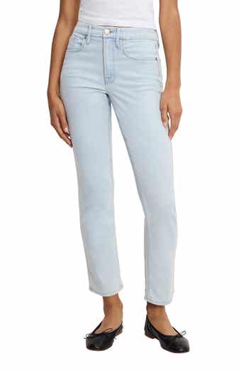 Good Icon Ankle Straight Leg Jeans