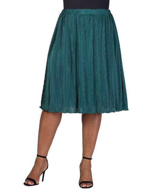 Elastic Waistband Party Midi Skirt