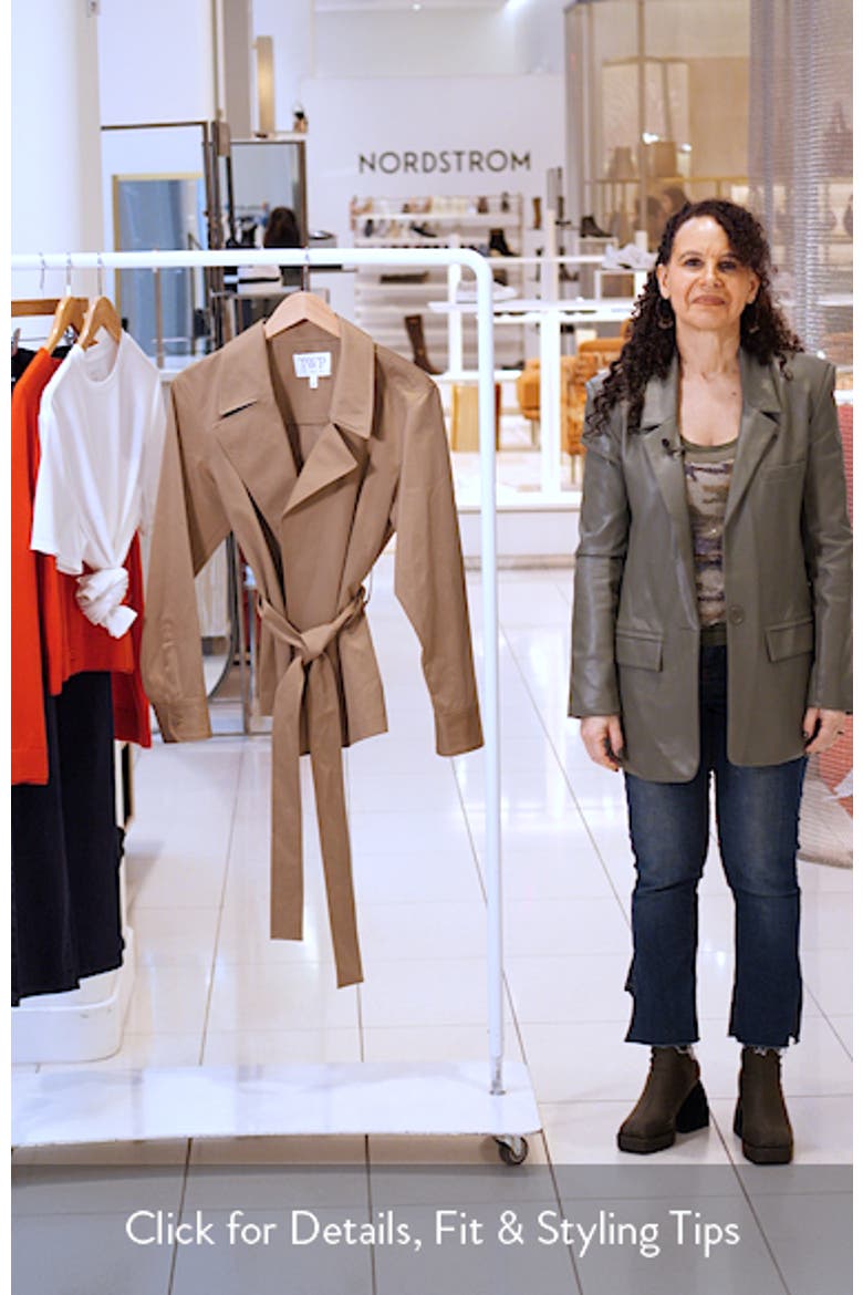 Wrap Me Up Belted Cotton Coat video