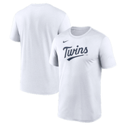 Nike Men's Nike White Minnesota Twins New Legend Wordmark Dri-FIT T-Shirt