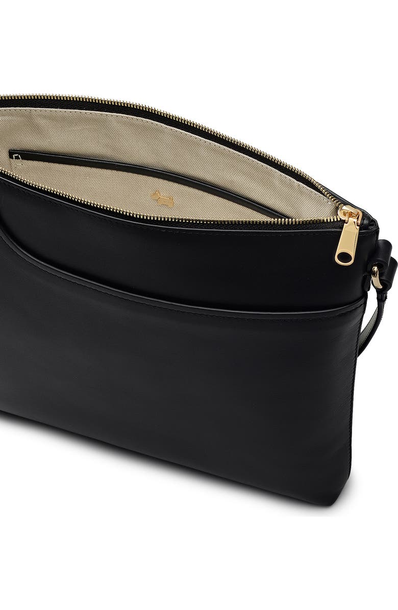 Radley Pockets Large Ziptop Crossbody Bag, Alternate, color, Black