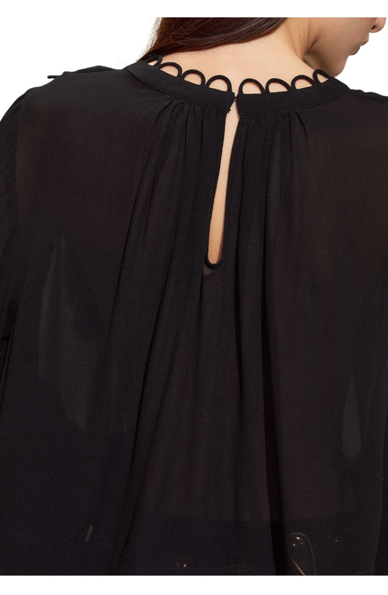 Cynthia Rowley Annabelle Long Sleeve Blouse, Alternate, color, 