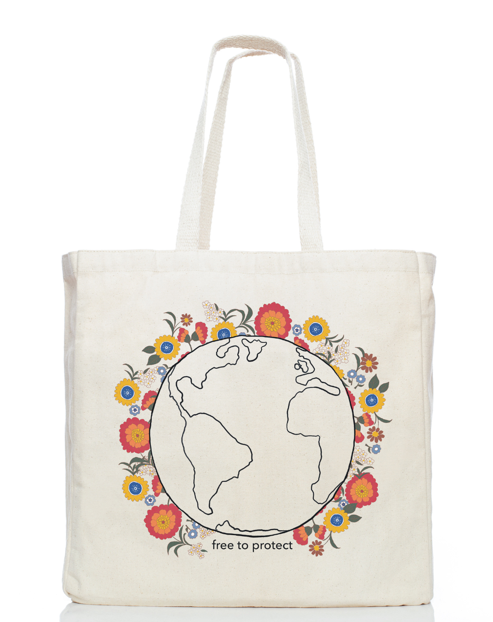 The Tote Project Free to Protect | Tote, Main, color, Natural