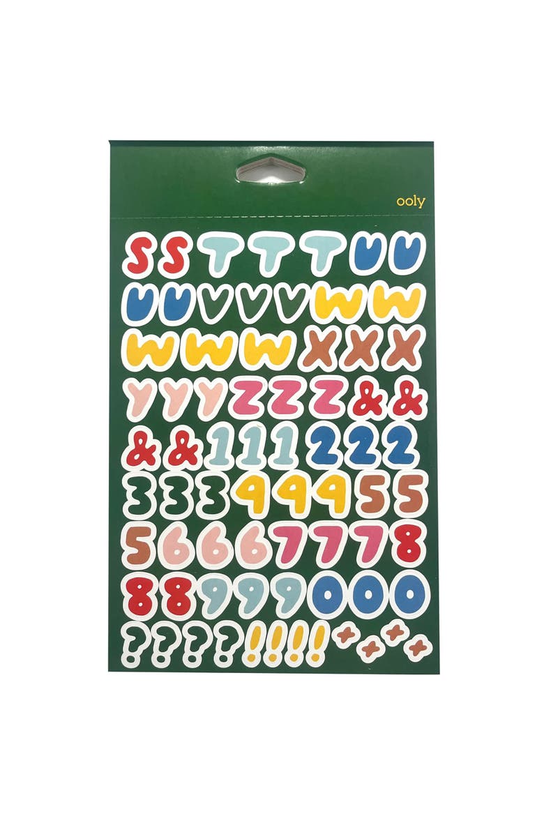 A Whole Lotta Stickers! Alpha Fun, Stickiville x Suzy Ultman, Alternate, color, Multicolored
