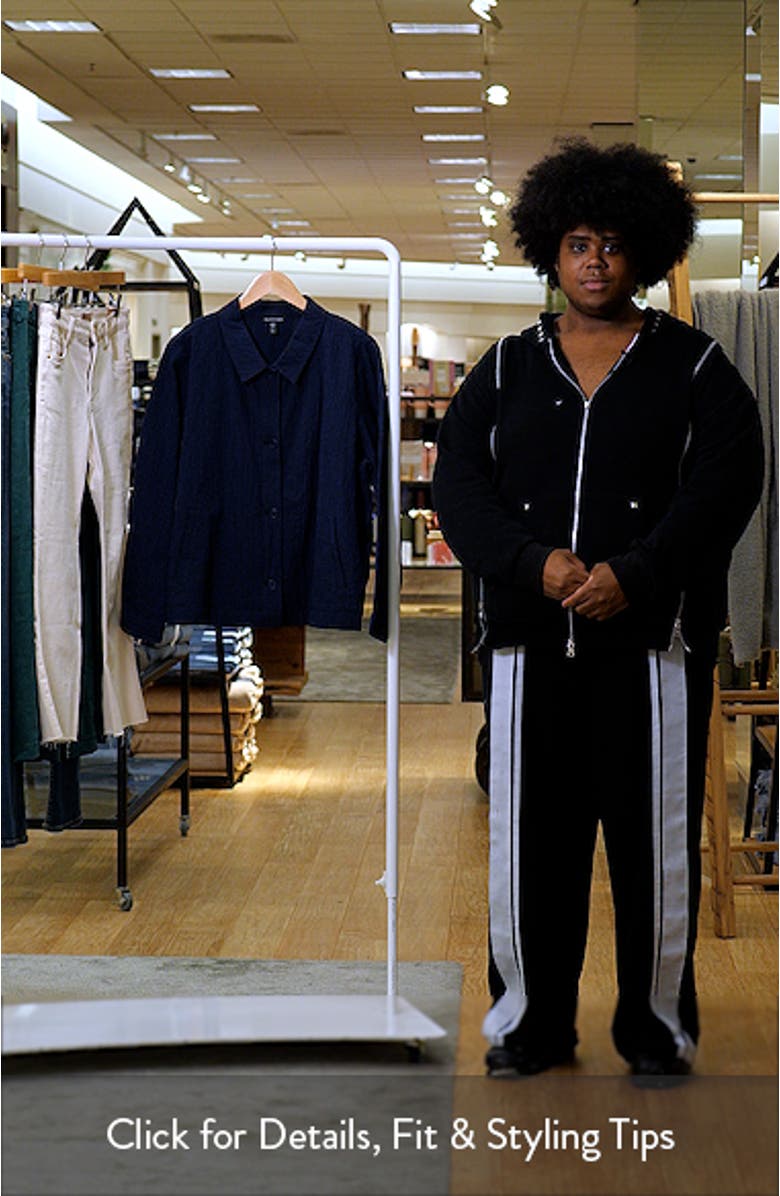 Classic Seersucker Shirt Jacket, sales video thumbnail